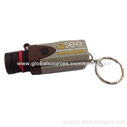 DV camera Shaped USB, Made of Soft PVC Material, OEM Orders WelcomedNew